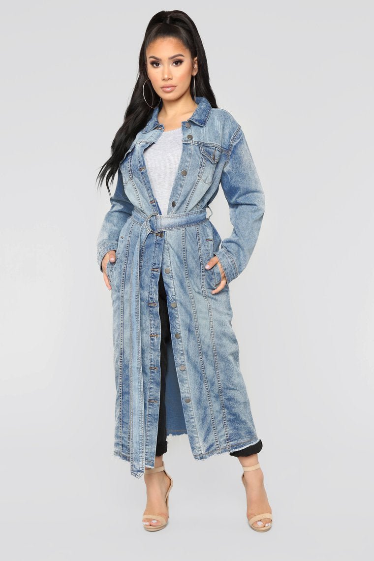 Easily Amused Denim Jacket - Denim - jameswhite001