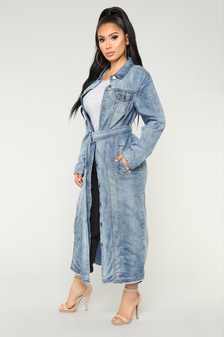 Easily Amused Denim Jacket - Denim - jameswhite001