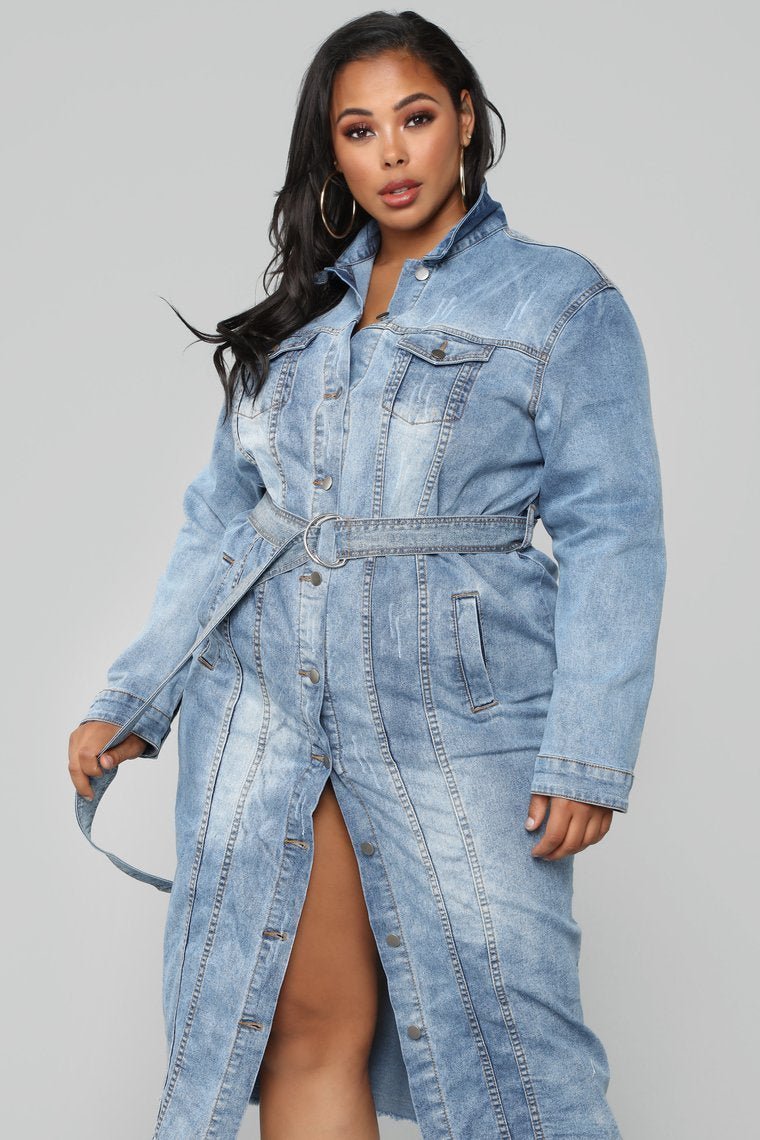 Easily Amused Denim Jacket - Denim - jameswhite001