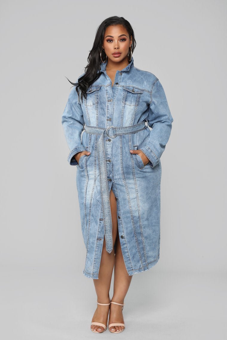 Easily Amused Denim Jacket - Denim - jameswhite001