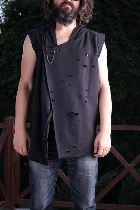 Erkek Kapşonlu Yelek - jameswhite001