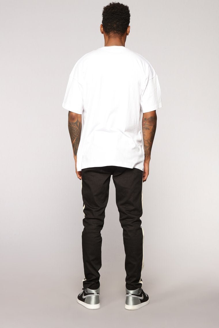 Essential Oversize Tee - White - jameswhite001