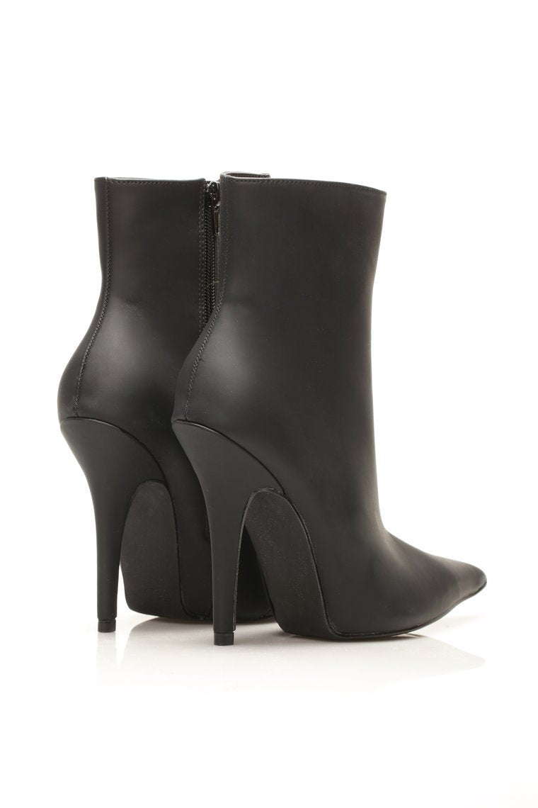Every Little Thing I Do Heeled Bootie - Black - jameswhite001