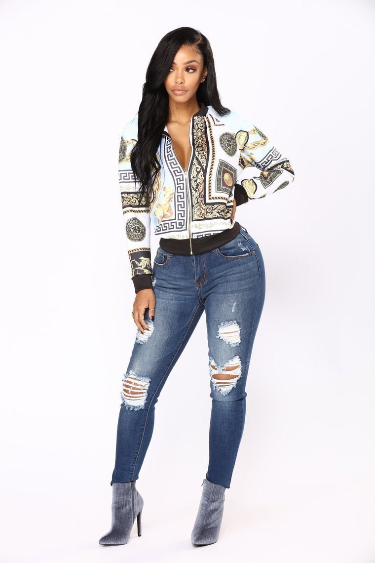 Extra Extra Jacket - Light Blue/Multi - jameswhite001