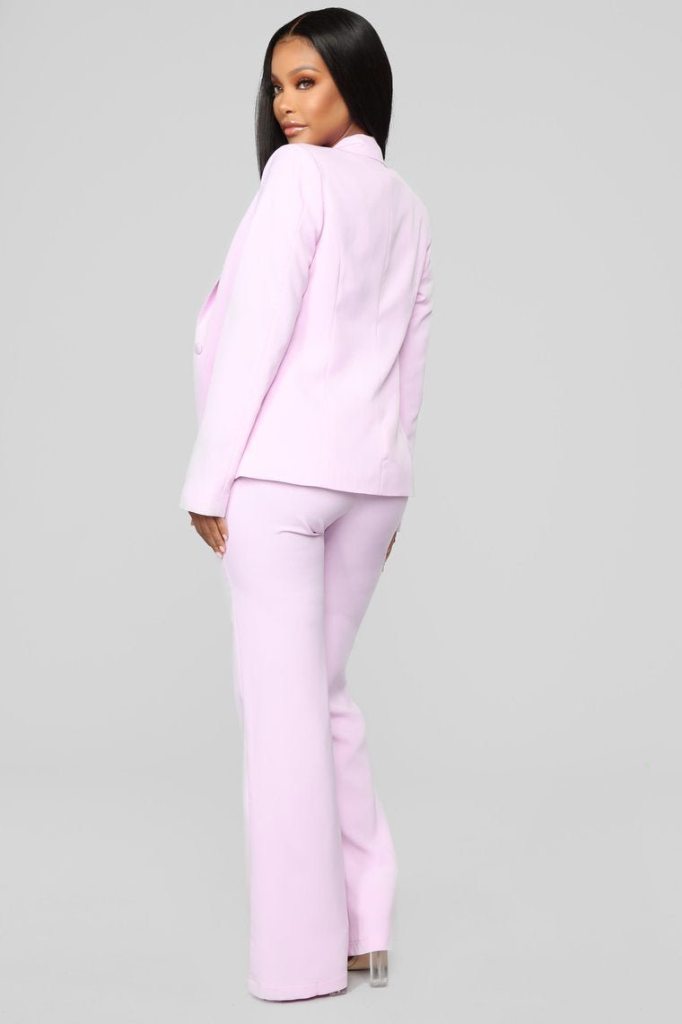 Fashion Industry Blazer Set - Lavender - jameswhite001