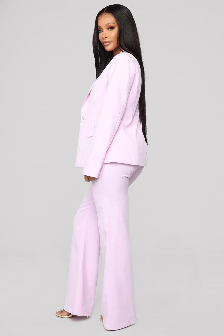 Fashion Industry Blazer Set - Lavender - jameswhite001