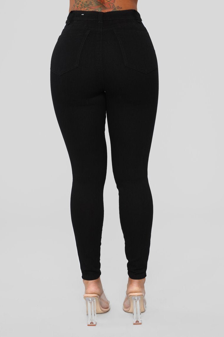 Fast Times Ankle Jeans - Black - jameswhite001