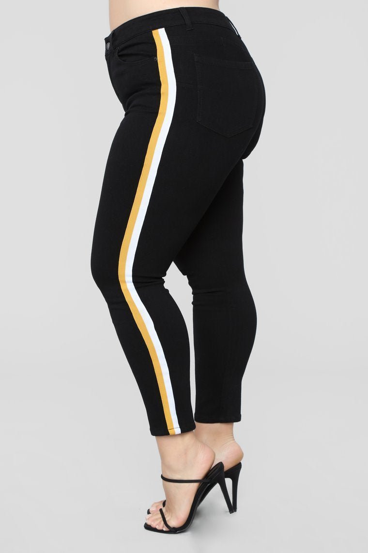 Fast Times Ankle Jeans - Black - jameswhite001