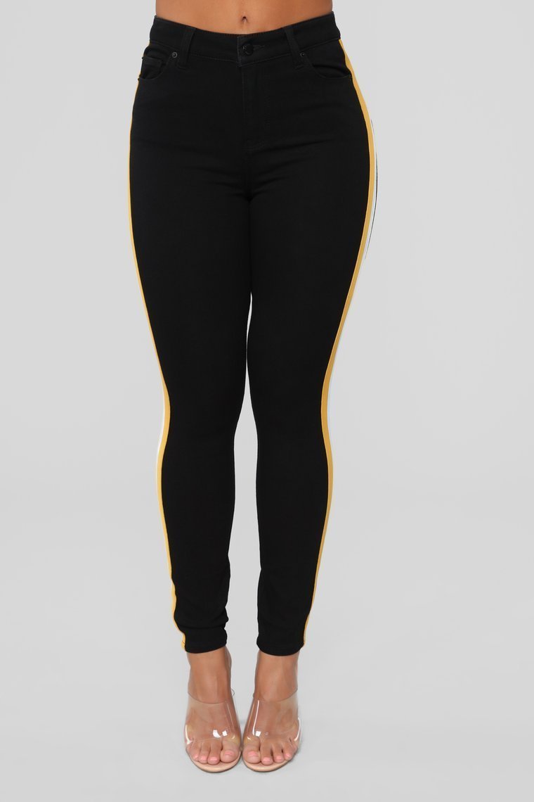 Fast Times Ankle Jeans - Black - jameswhite001