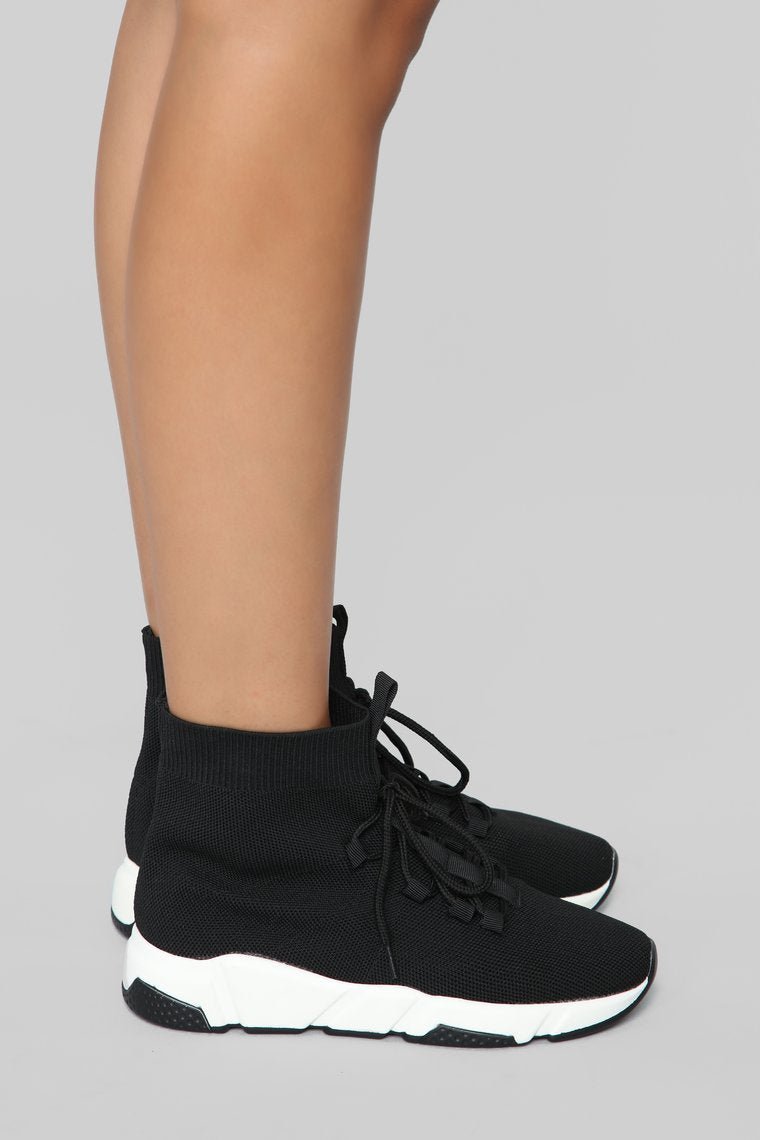 Faster Than You Sneaker - Black - jameswhite001