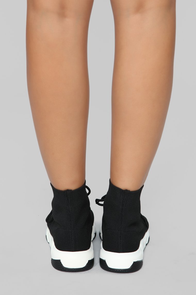 Faster Than You Sneaker - Black - jameswhite001