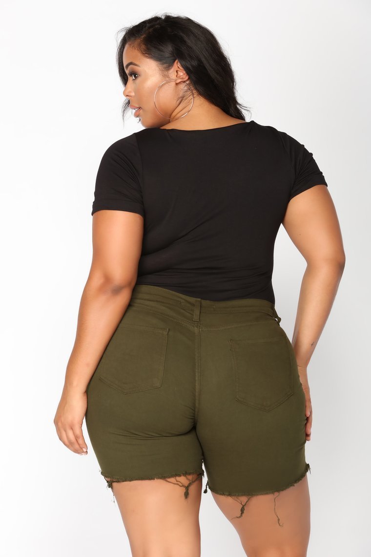 Favorite Tee Bodysuit - Black - jameswhite001