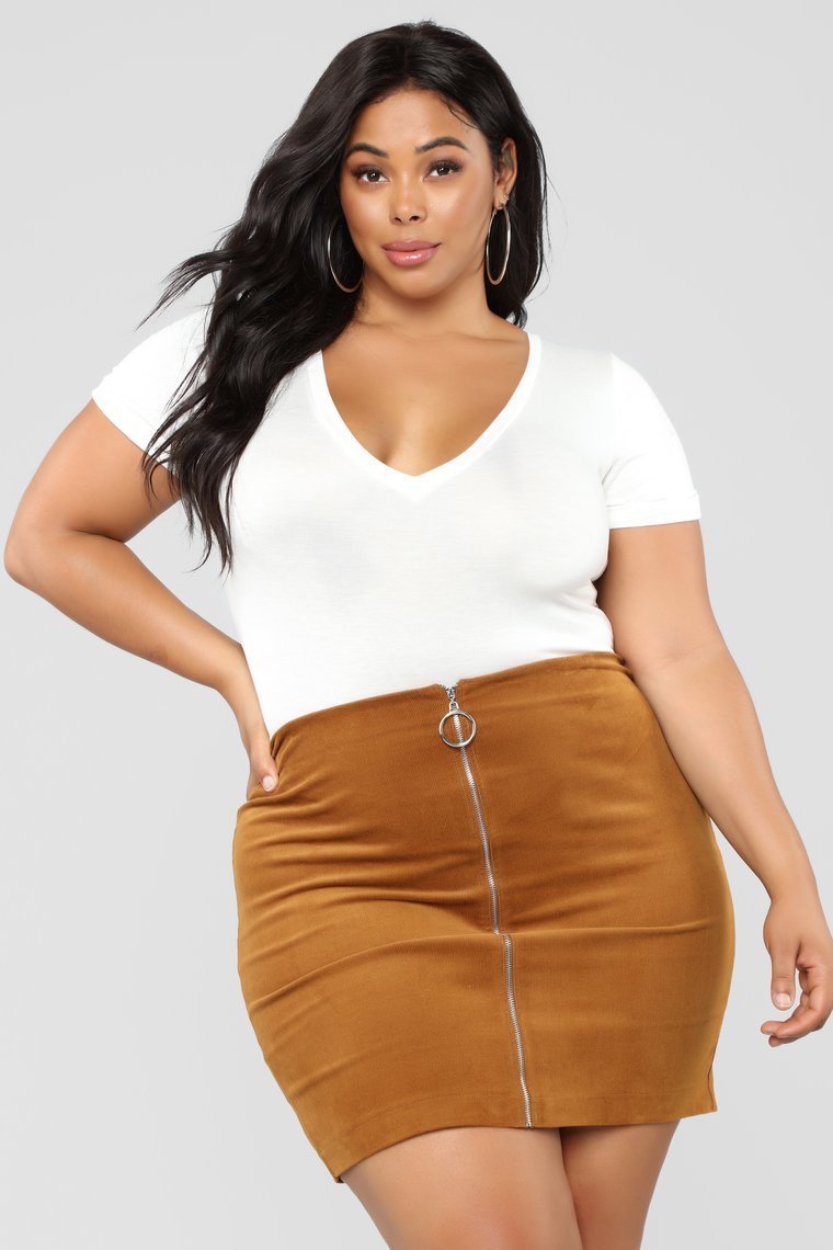 Favorite Tee Bodysuit - Ivory - jameswhite001