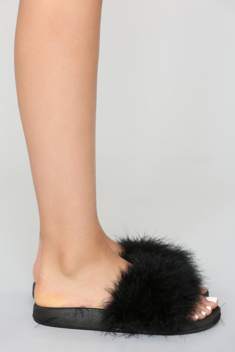 Feather Weather Sliders - Black - jameswhite001