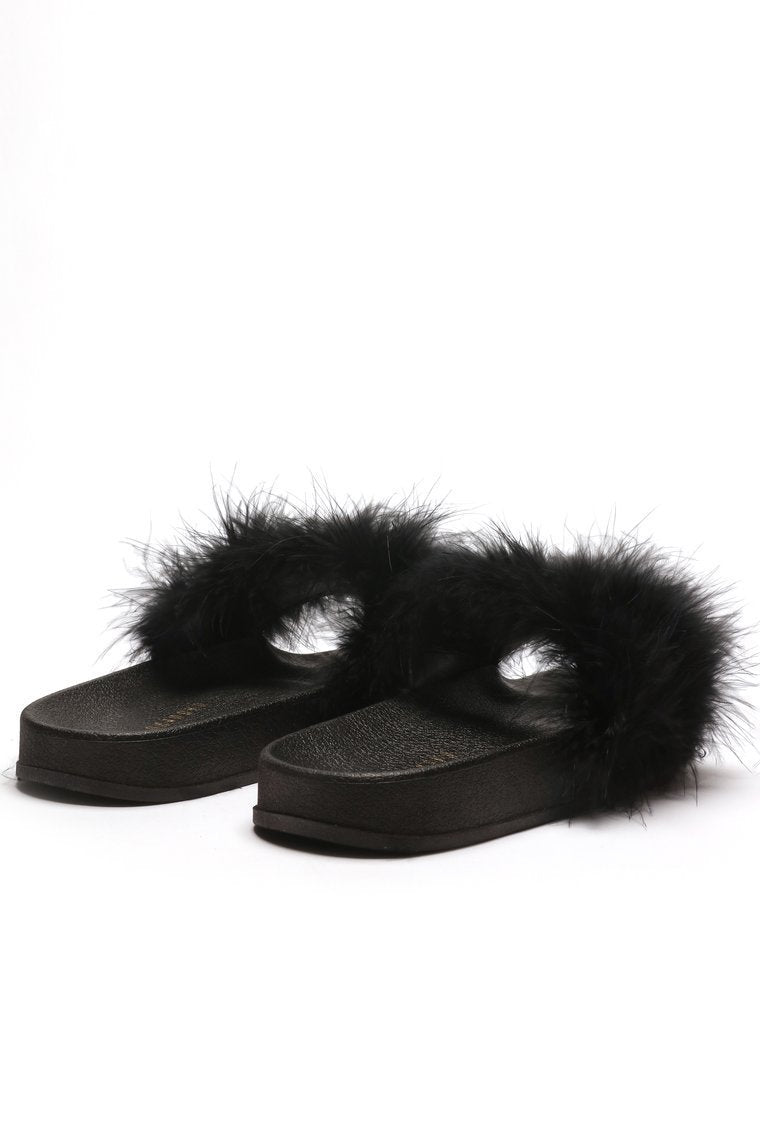 Feather Weather Sliders - Black - jameswhite001