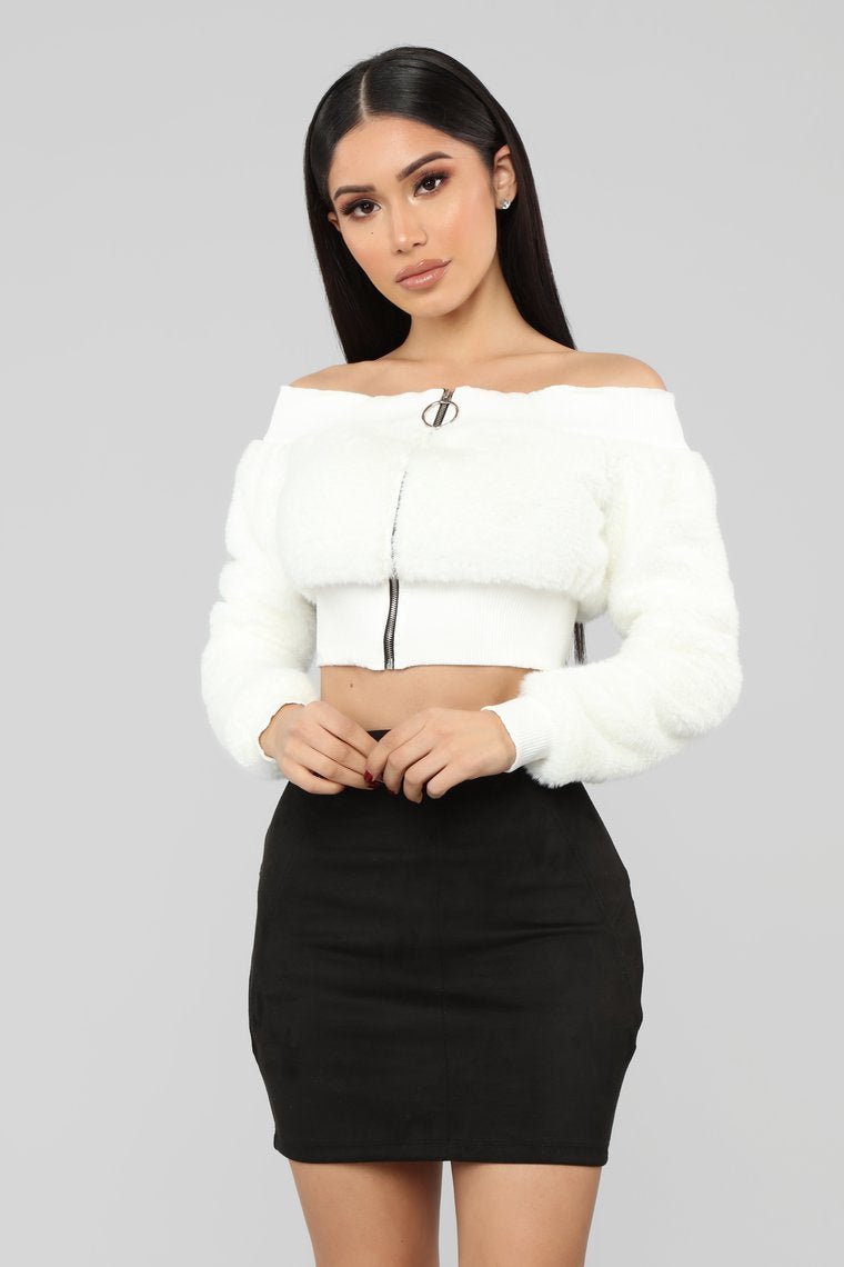 Feeling Some Kind Of Way Jacket - White - jameswhite001