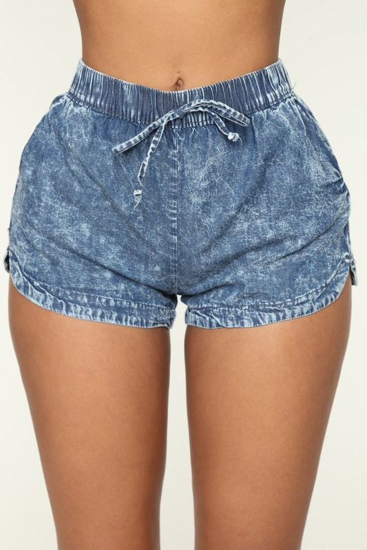 Feeling Static Shorts - Blue - jameswhite001