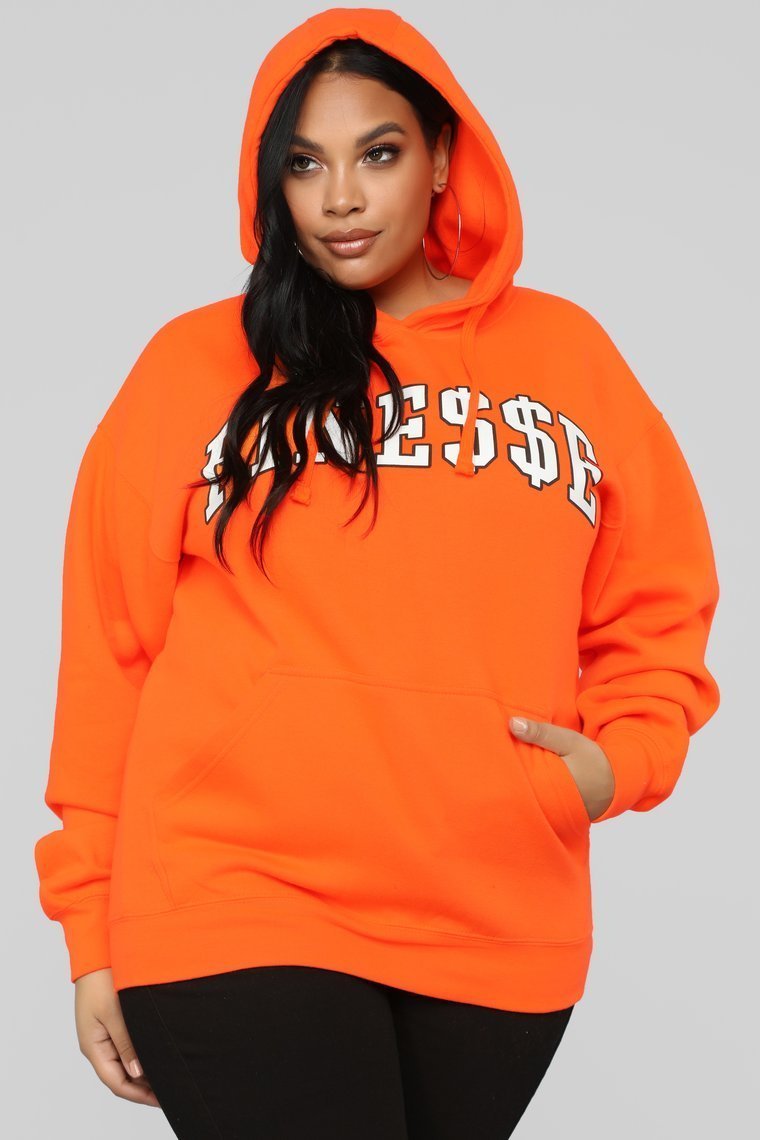 Finesse Sweatshirt - Orange - jameswhite001
