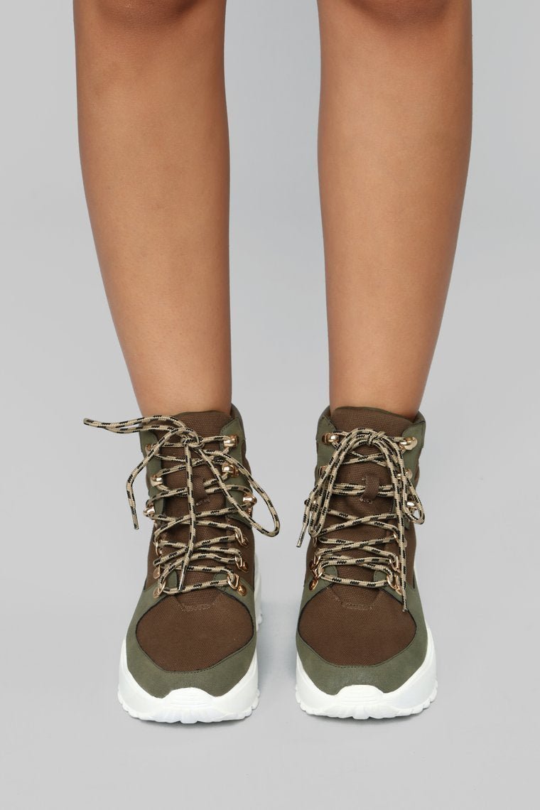 First Instinct Bootie - Khaki - jameswhite001