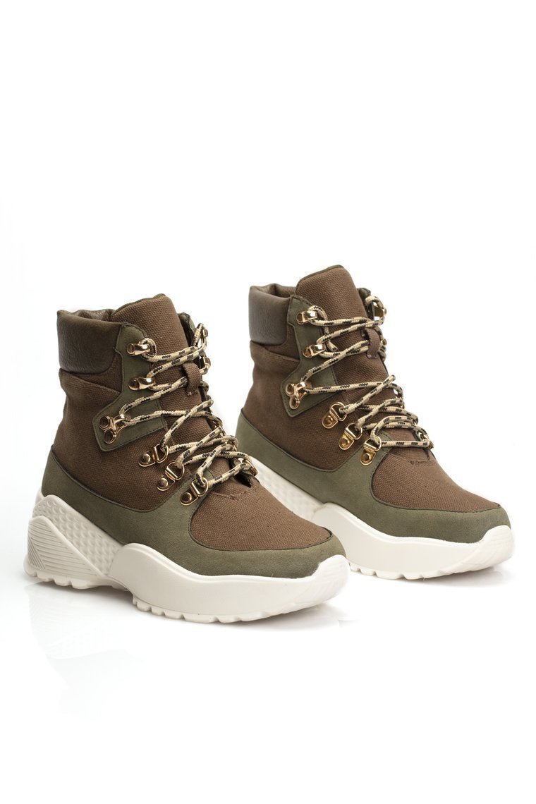 First Instinct Bootie - Khaki - jameswhite001