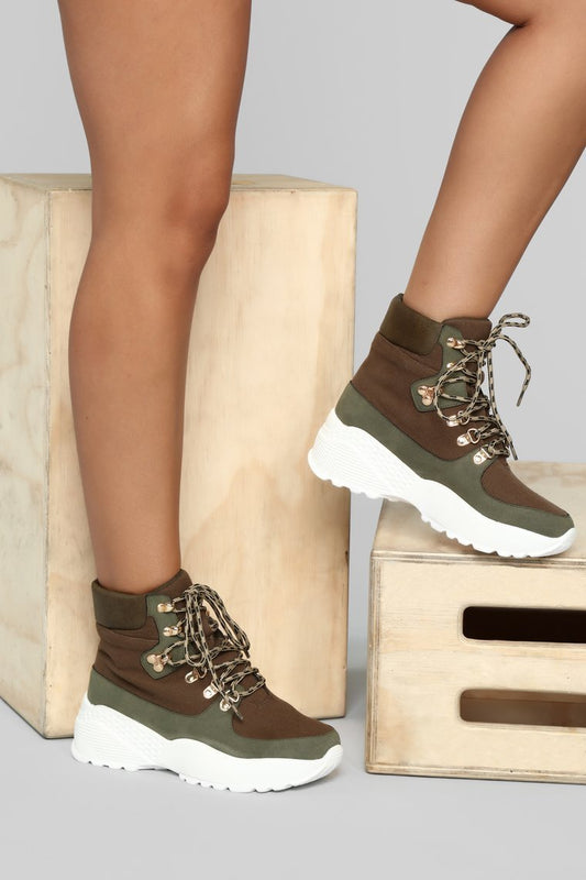 First Instinct Bootie - Khaki - jameswhite001
