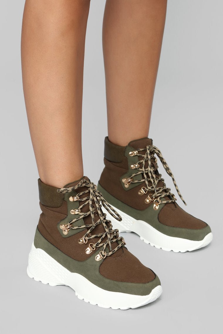 First Instinct Bootie - Khaki - jameswhite001