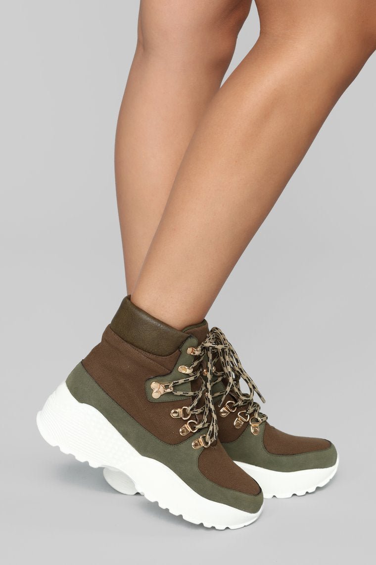 First Instinct Bootie - Khaki - jameswhite001