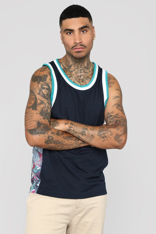 Frankie Tank - Blue/Combo - jameswhite001