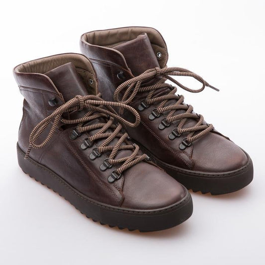 GERALD - BROWN - CALF VINTAGE LEATHER - jameswhite001