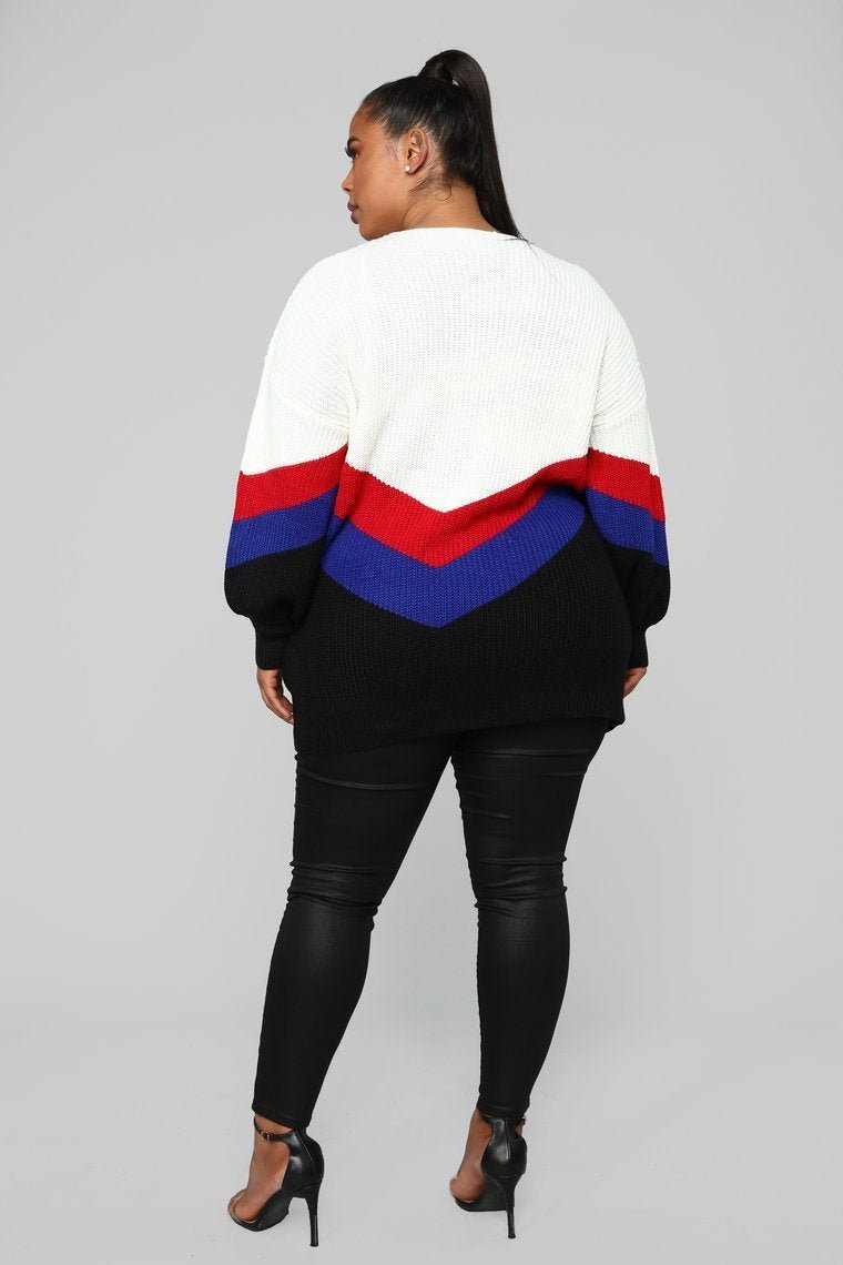 Get Comfy Cardigan - Ivory/Combo - jameswhite001