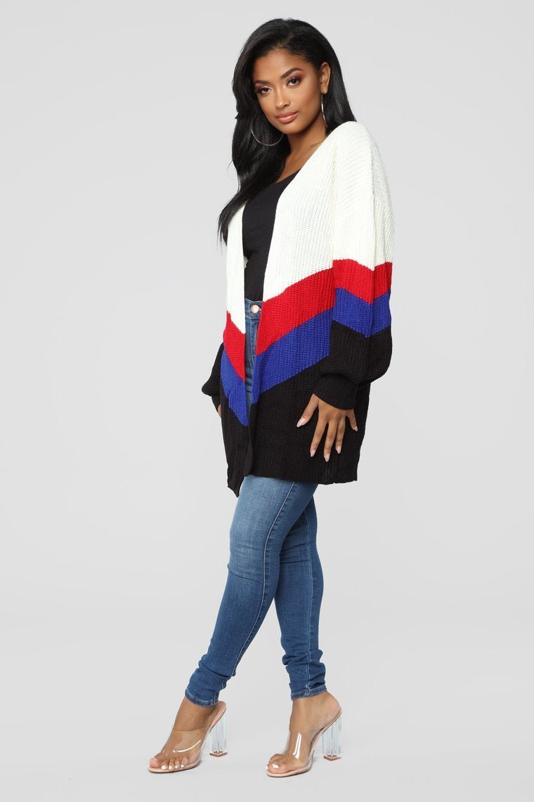 Get Comfy Cardigan - Ivory/Combo - jameswhite001