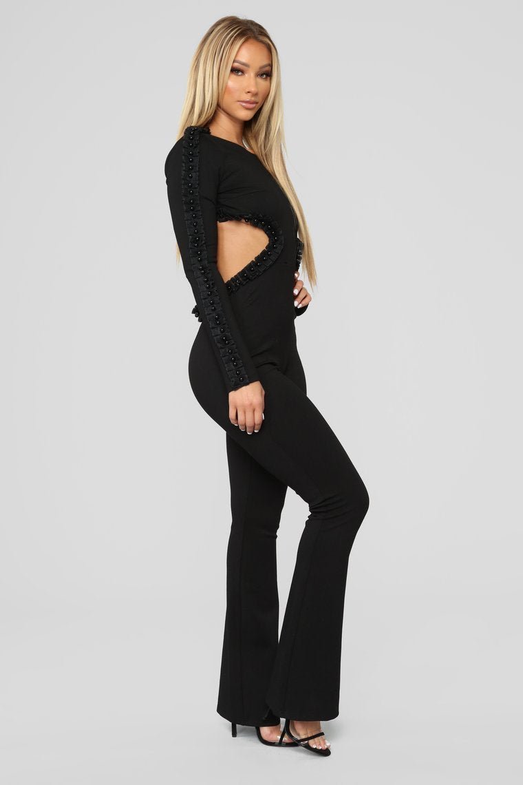 Get You Back Backless Jumpsuit - Black - jameswhite001