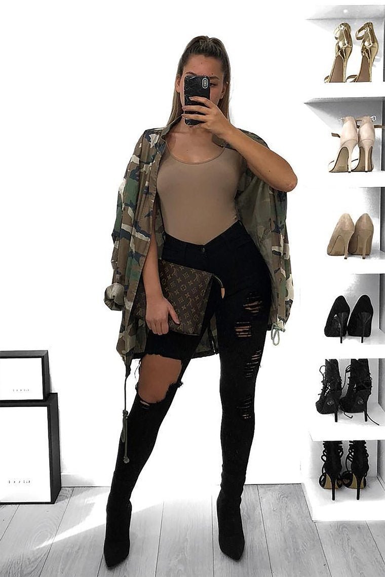 Glistening Jeans - Black - jameswhite001