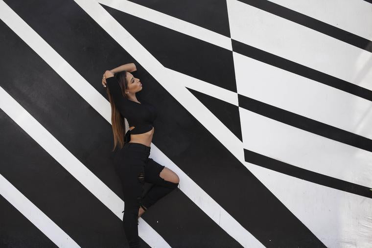 Glistening Jeans - Black - jameswhite001