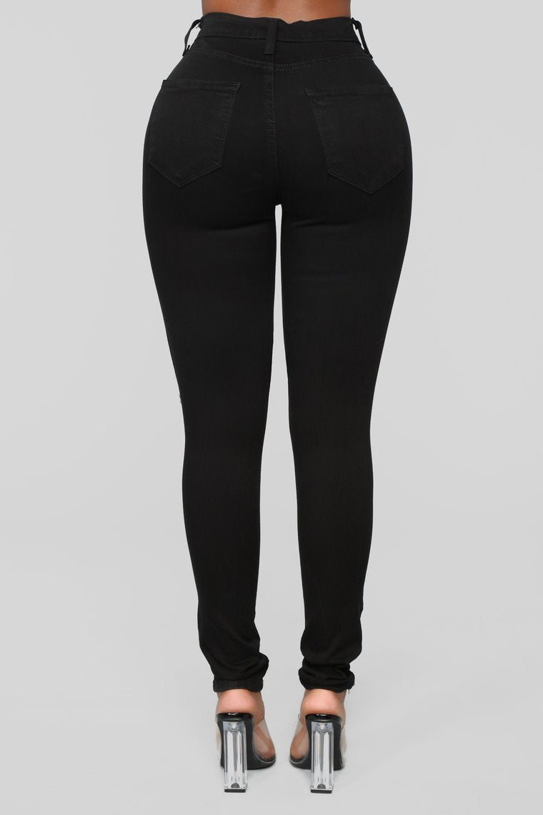 Glistening Jeans - Black - jameswhite001