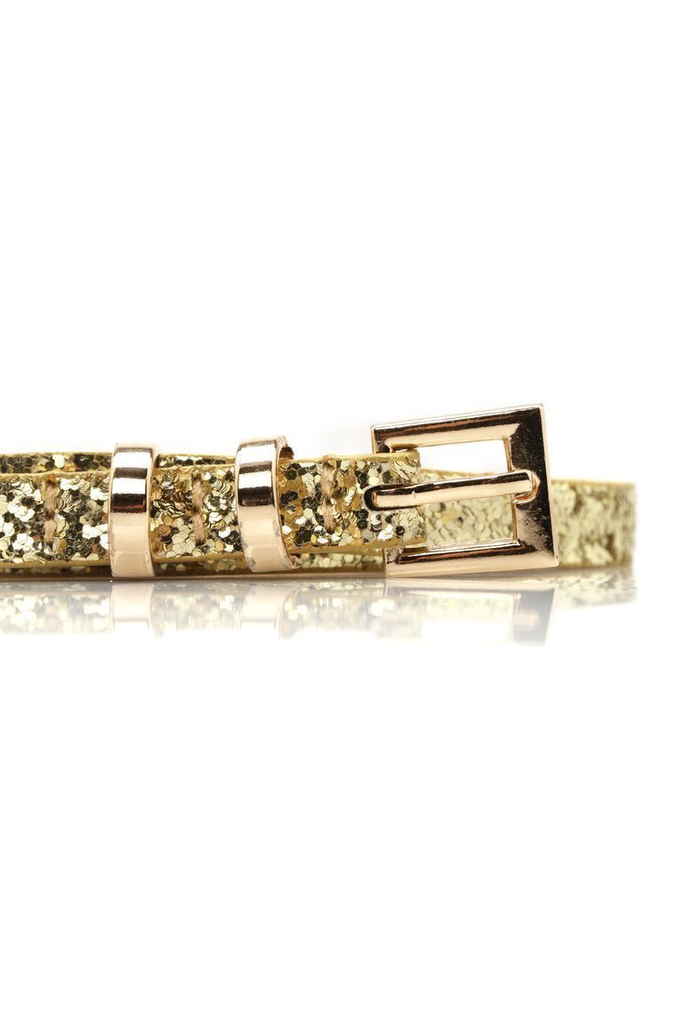 Glitz And Glam Belt - Gold - jameswhite001