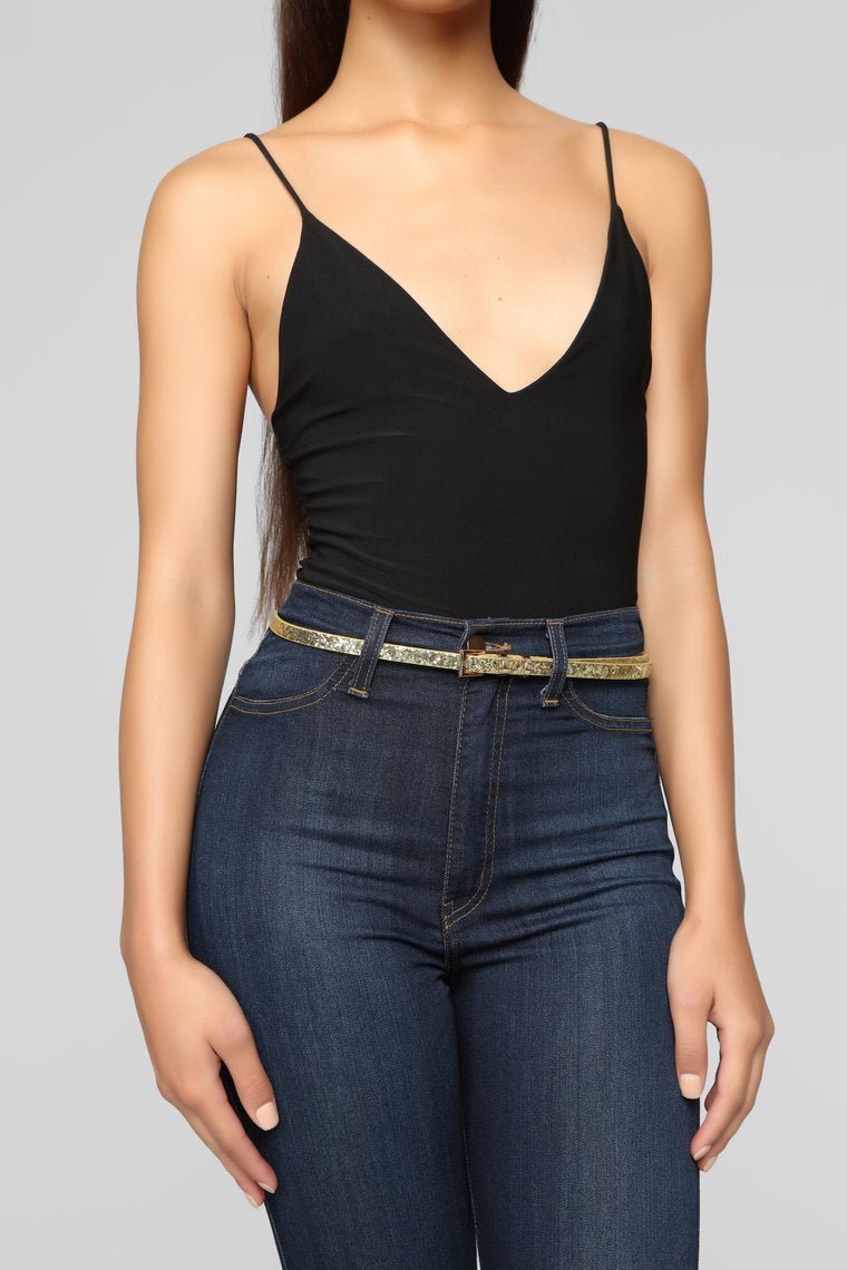 Glitz And Glam Belt - Gold - jameswhite001