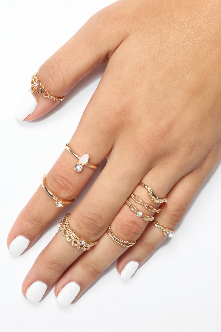 Good Company Ring Set - Gold - jameswhite001