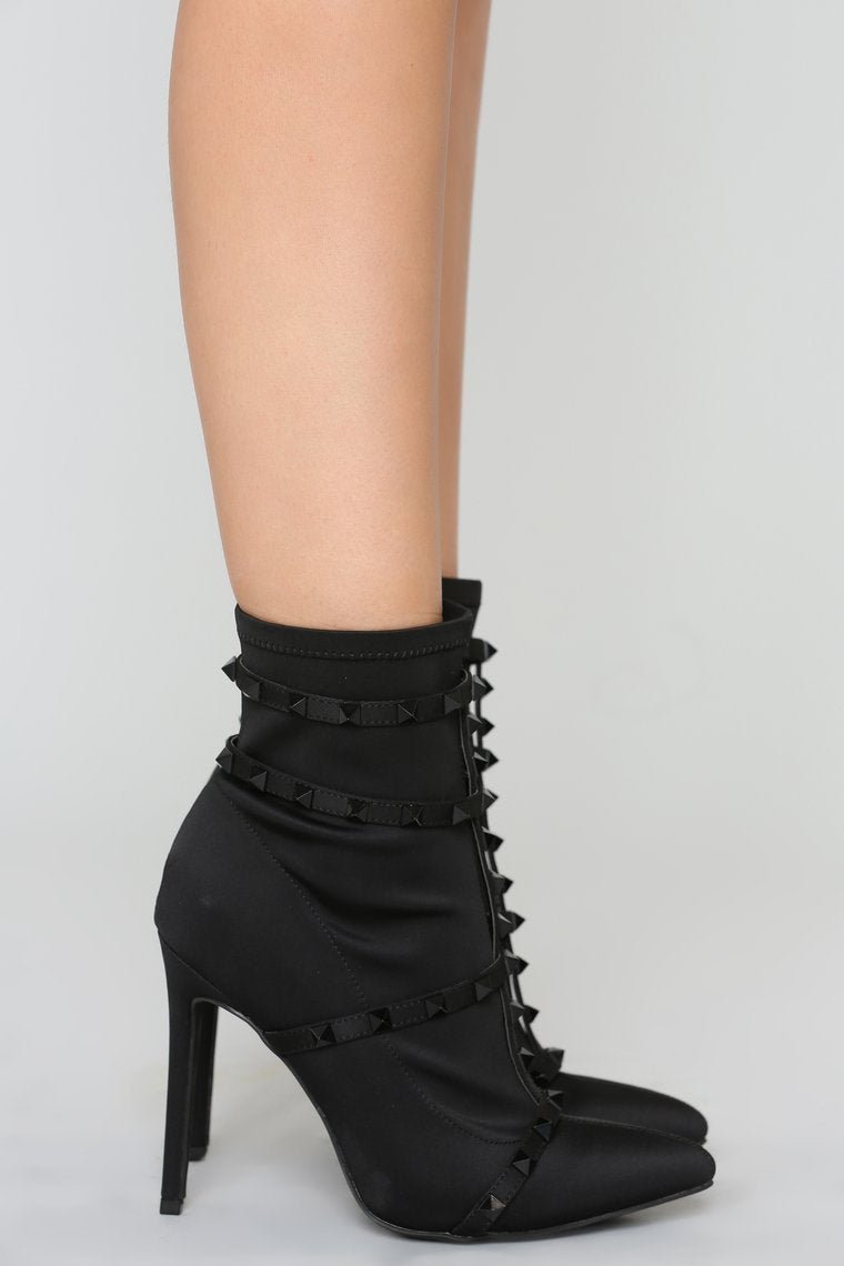 Got A Feelin You Might Bootie - Black - jameswhite001