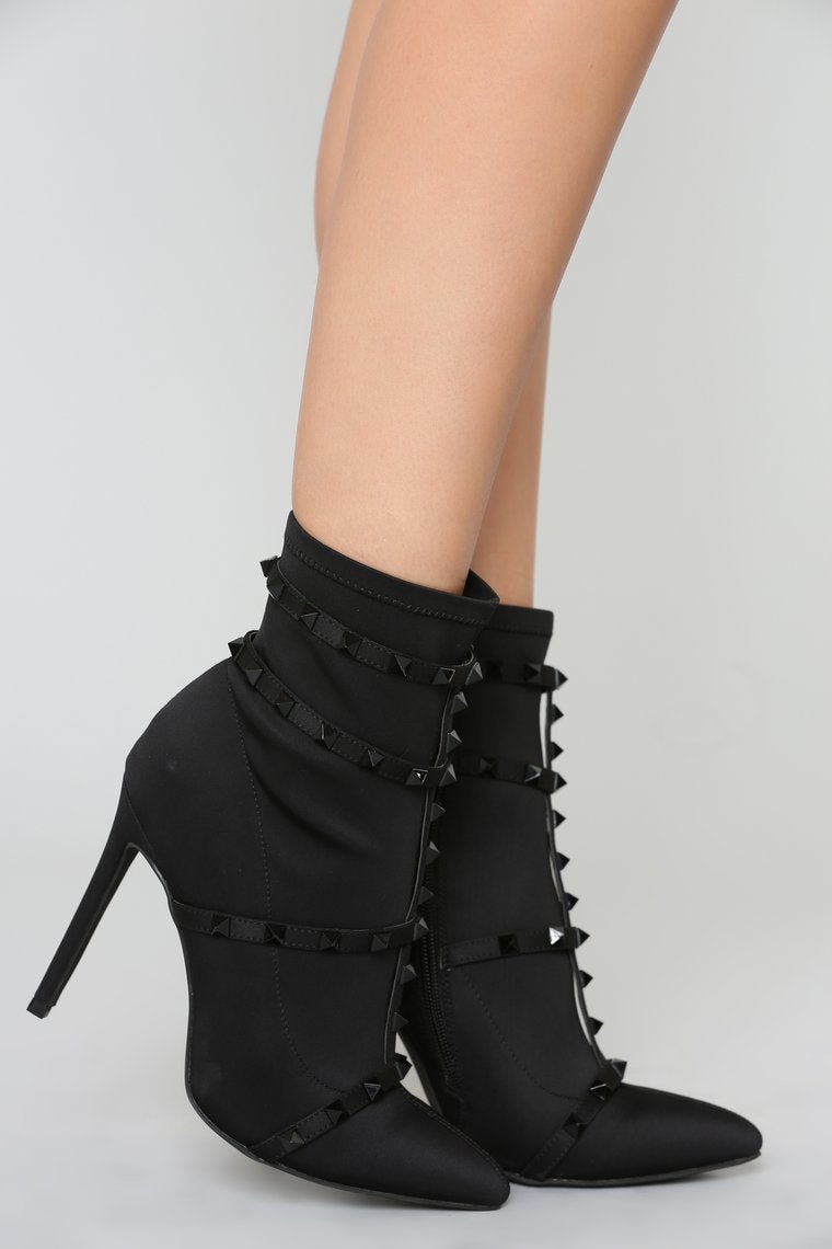 Got A Feelin You Might Bootie - Black - jameswhite001