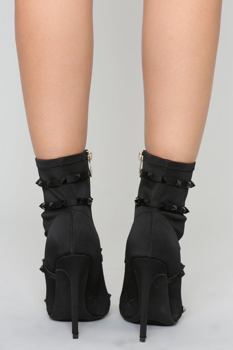 Got A Feelin You Might Bootie - Black - jameswhite001