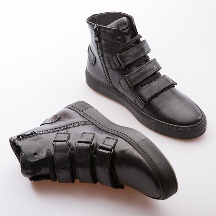 HAZE - BLACK - CALF SHINY LEATHER - jameswhite001