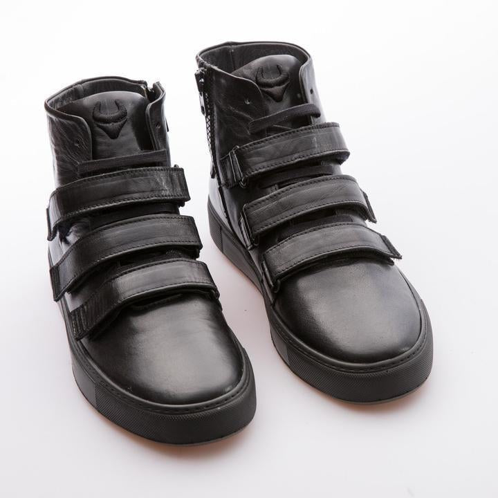 HAZE - BLACK - CALF SHINY LEATHER - jameswhite001