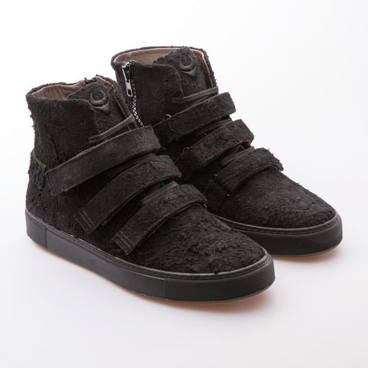 HAZE - BLACK - HAIRY SUEDE - jameswhite001