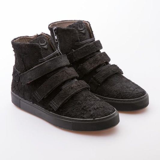 HAZE - BLACK - HAIRY SUEDE - jameswhite001