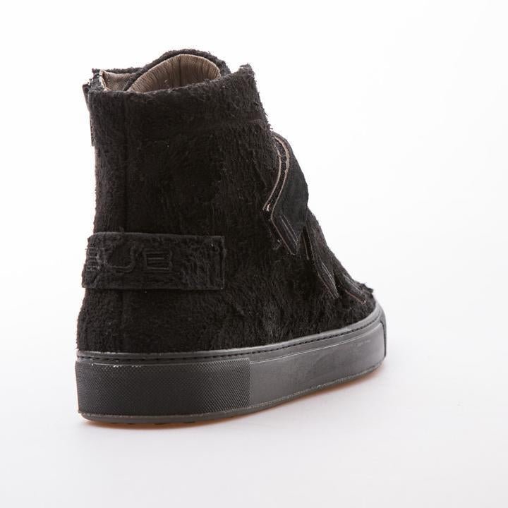 HAZE - BLACK - HAIRY SUEDE - jameswhite001