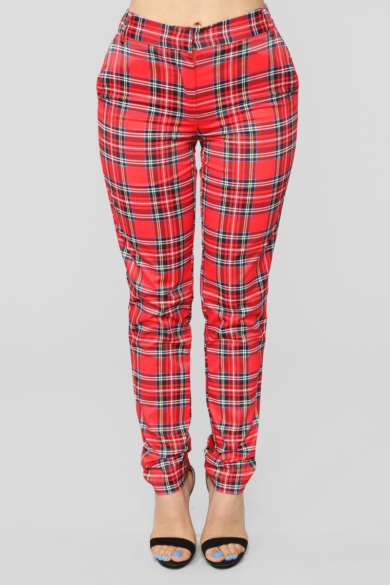 Here With You Pant Set - Red - jameswhite001