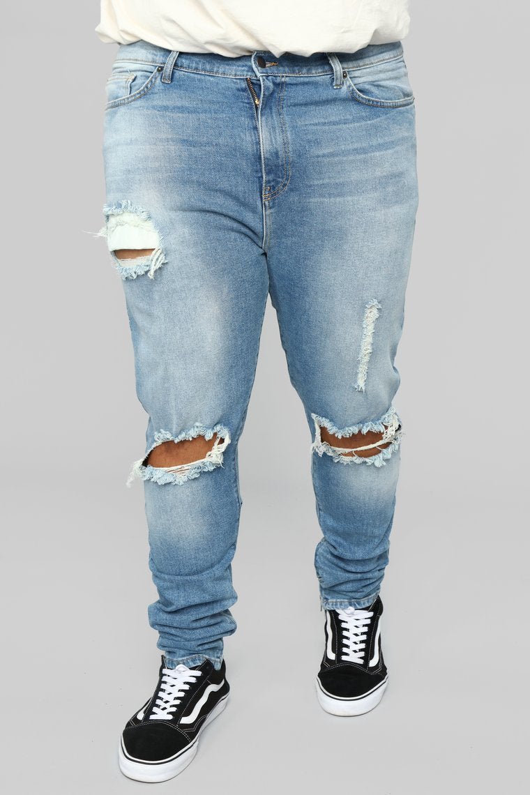Herse Skinny Jeans - MediumBlueWash - jameswhite001