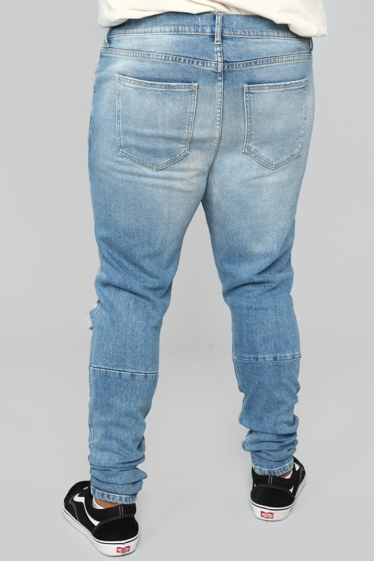 Herse Skinny Jeans - MediumBlueWash - jameswhite001