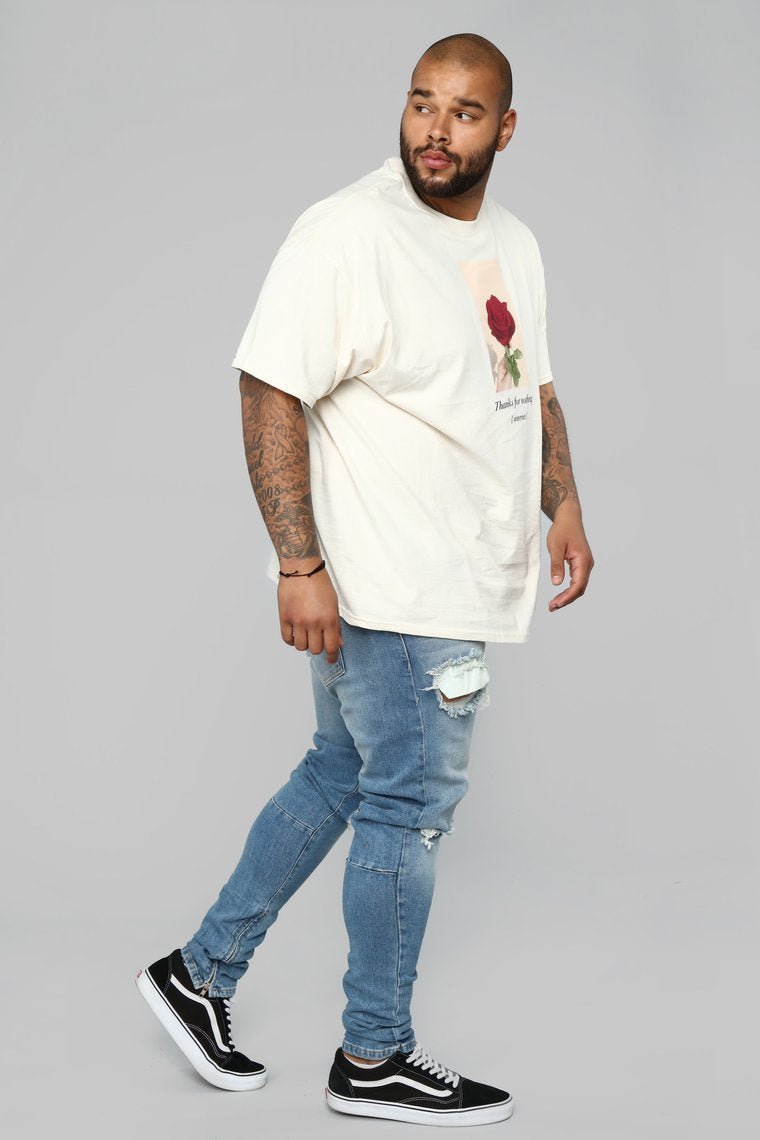 Herse Skinny Jeans - MediumBlueWash - jameswhite001